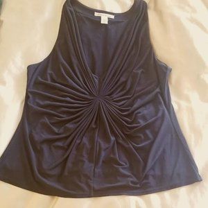 Kenneth Cole | Black | Sleeveless Blouse | Lined | Size L